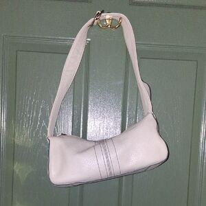 Kenneth Cole New York Cream Shoulder Bag with Sleek Design